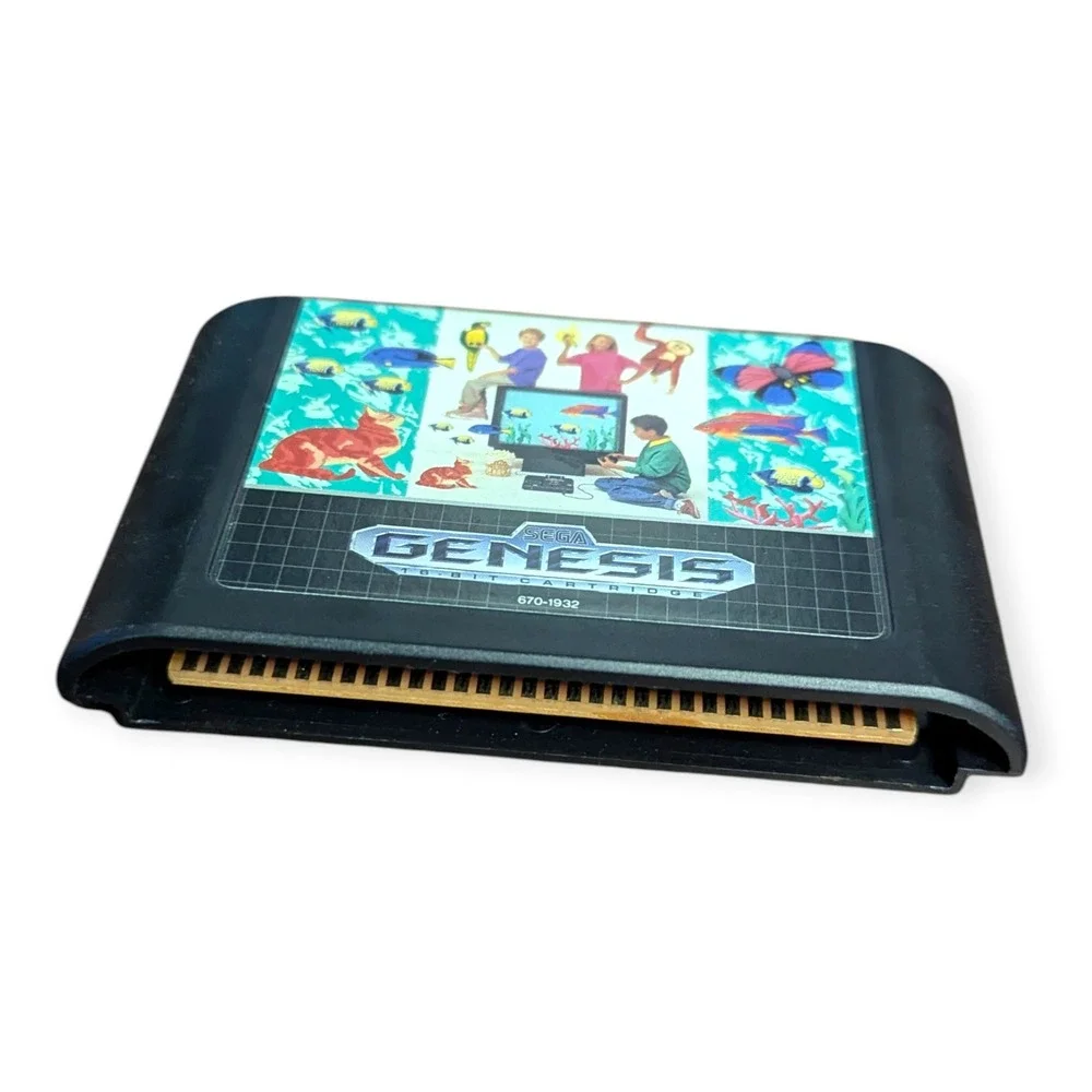 Sega Genesis Art Alive Game Cartridge with Original Case 16-Bit 1991‎